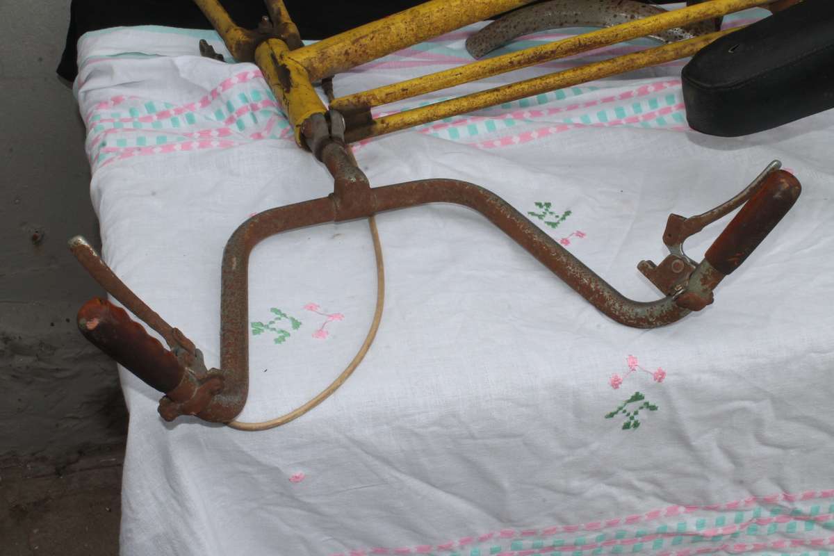 Vintage Raleigh Sunbeam Bicycle Frame "Copper" Like