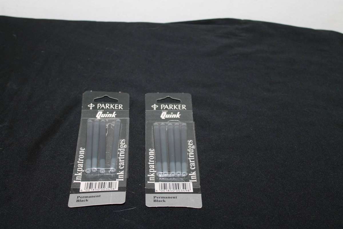 Parker Quick Ink Refill Black 9 Cartridges