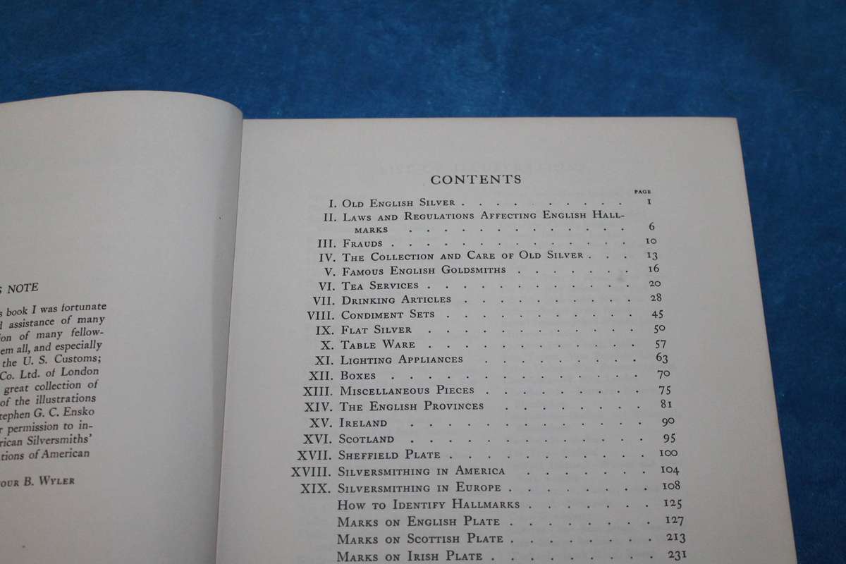The Book of Old Silver Seymour B Wyler