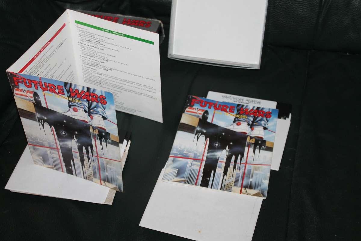 Future Wars Time Travellers Floppy disks