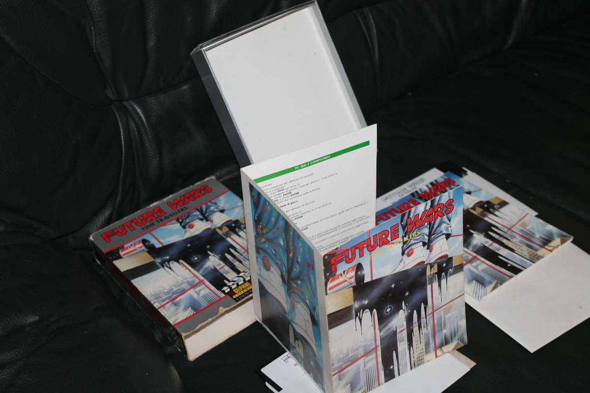 Future Wars Time Travellers Floppy disks