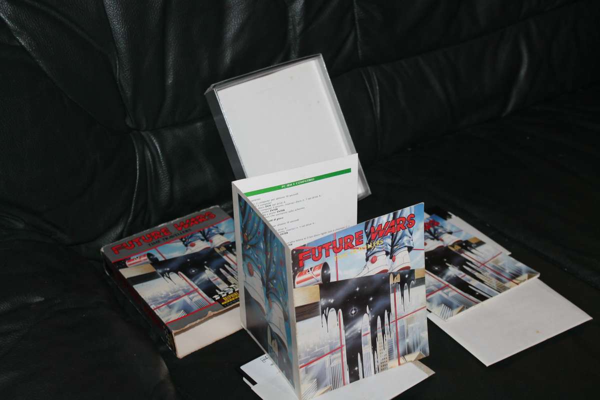 Future Wars Time Travellers Floppy disks