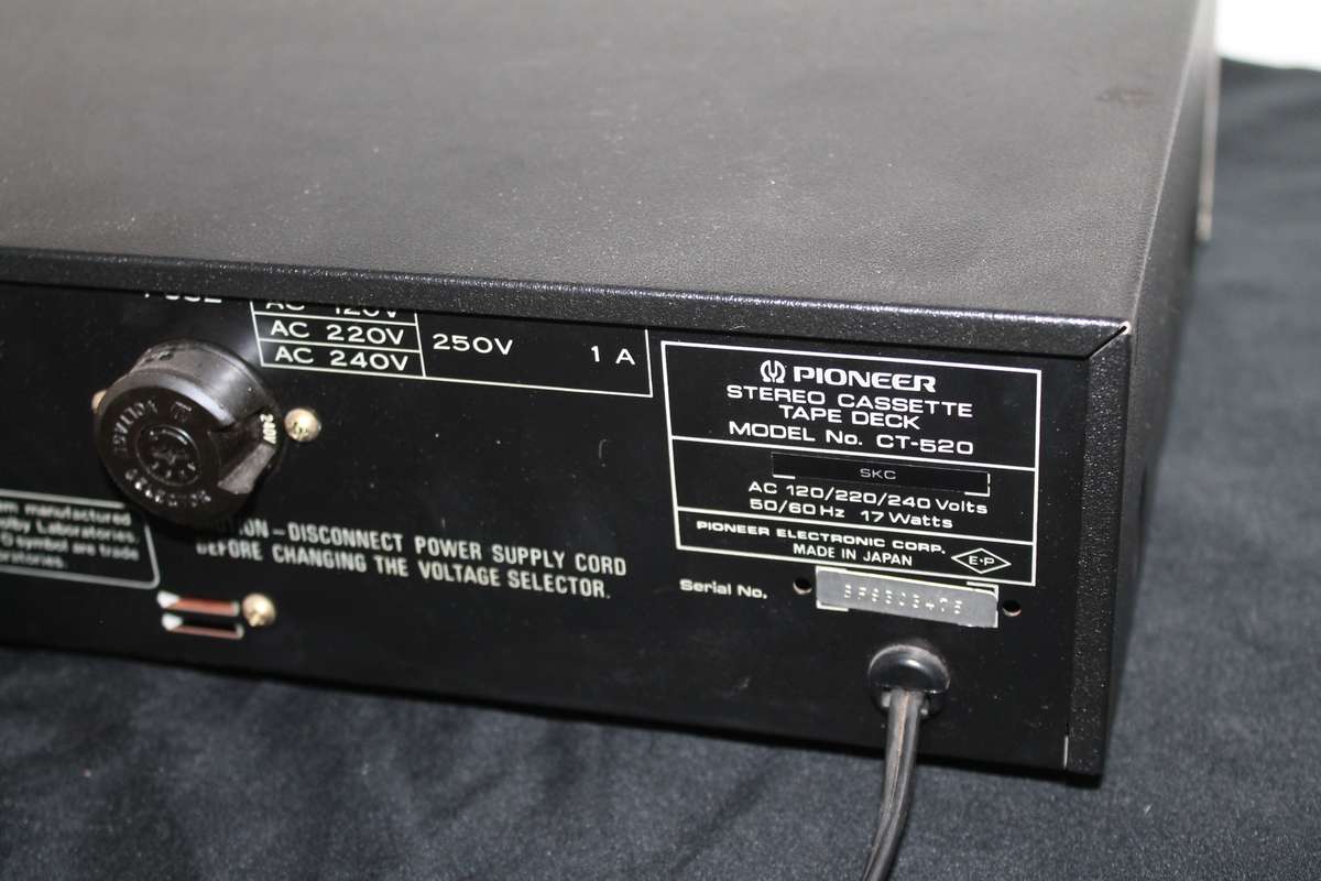 Pioneer Tape Deck