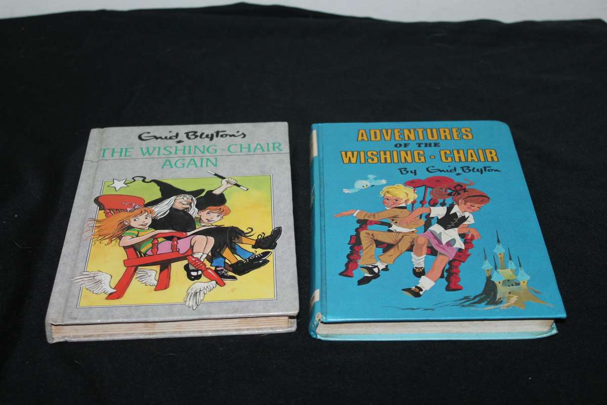 2 Enid Blyton Books The Wishing Chair