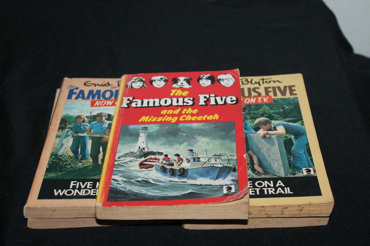 5 x Famous Five Books Enid Blyton