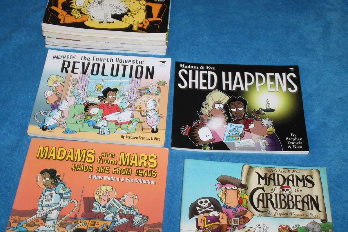 Lot of 10 Madam and Eve Comic's No 1