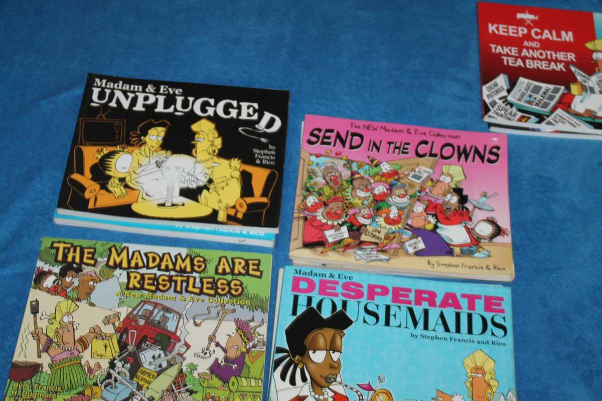 Lot of 10 Madam and Eve Comic's No 2