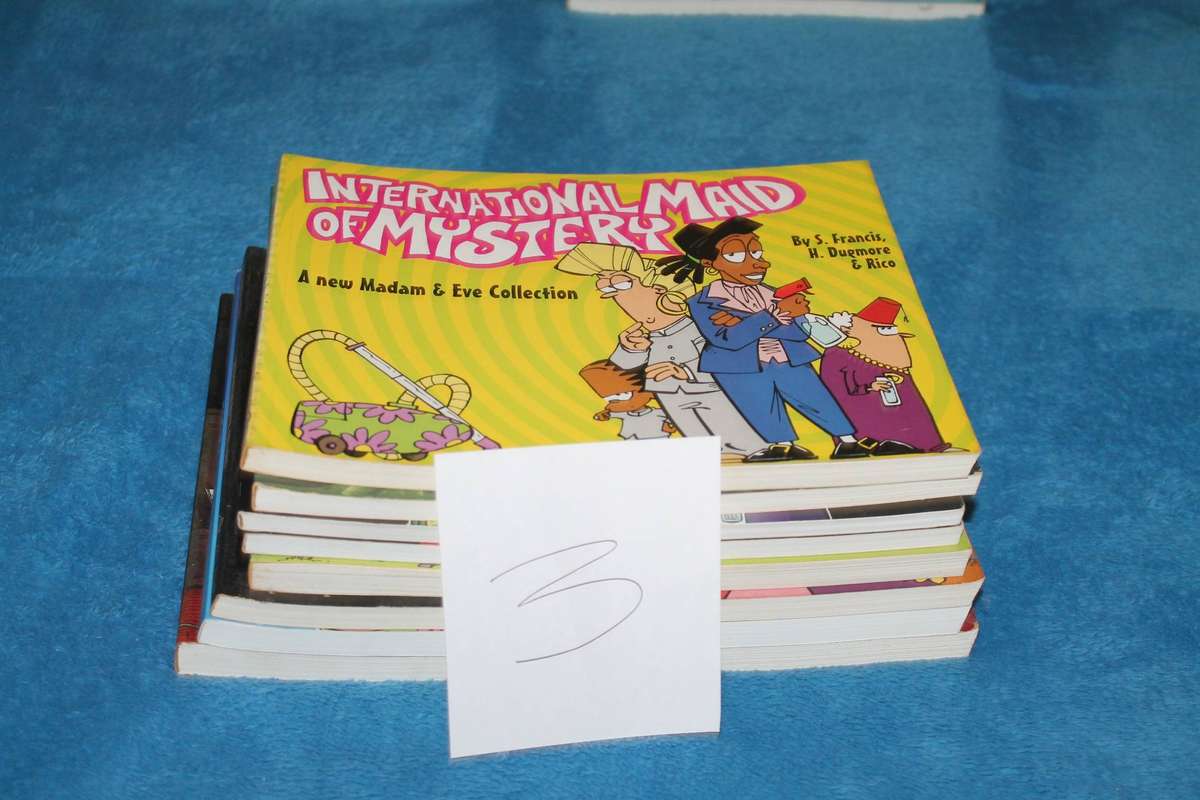 Lot of 8 Madam and Eve Comic's No 3