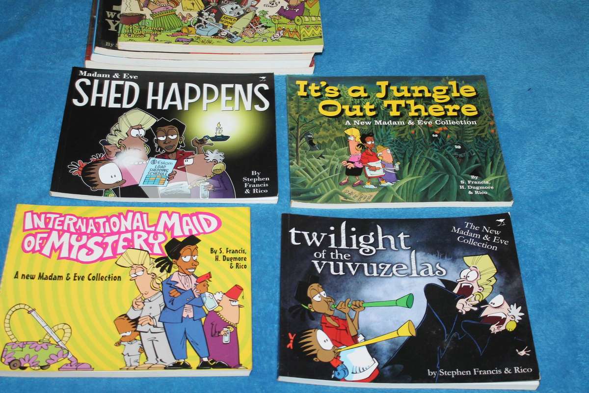 Lot of 8 Madam and Eve Comic's No 3