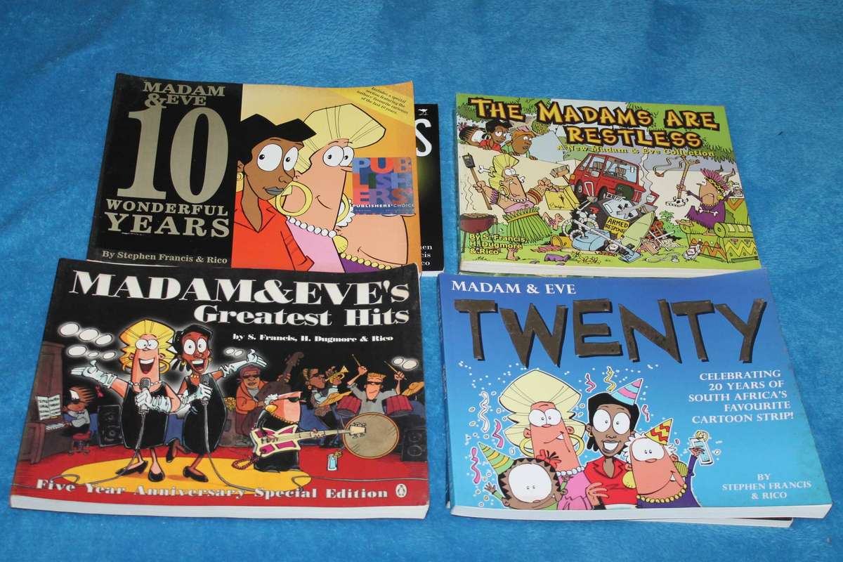 Lot of 8 Madam and Eve Comic's No 3