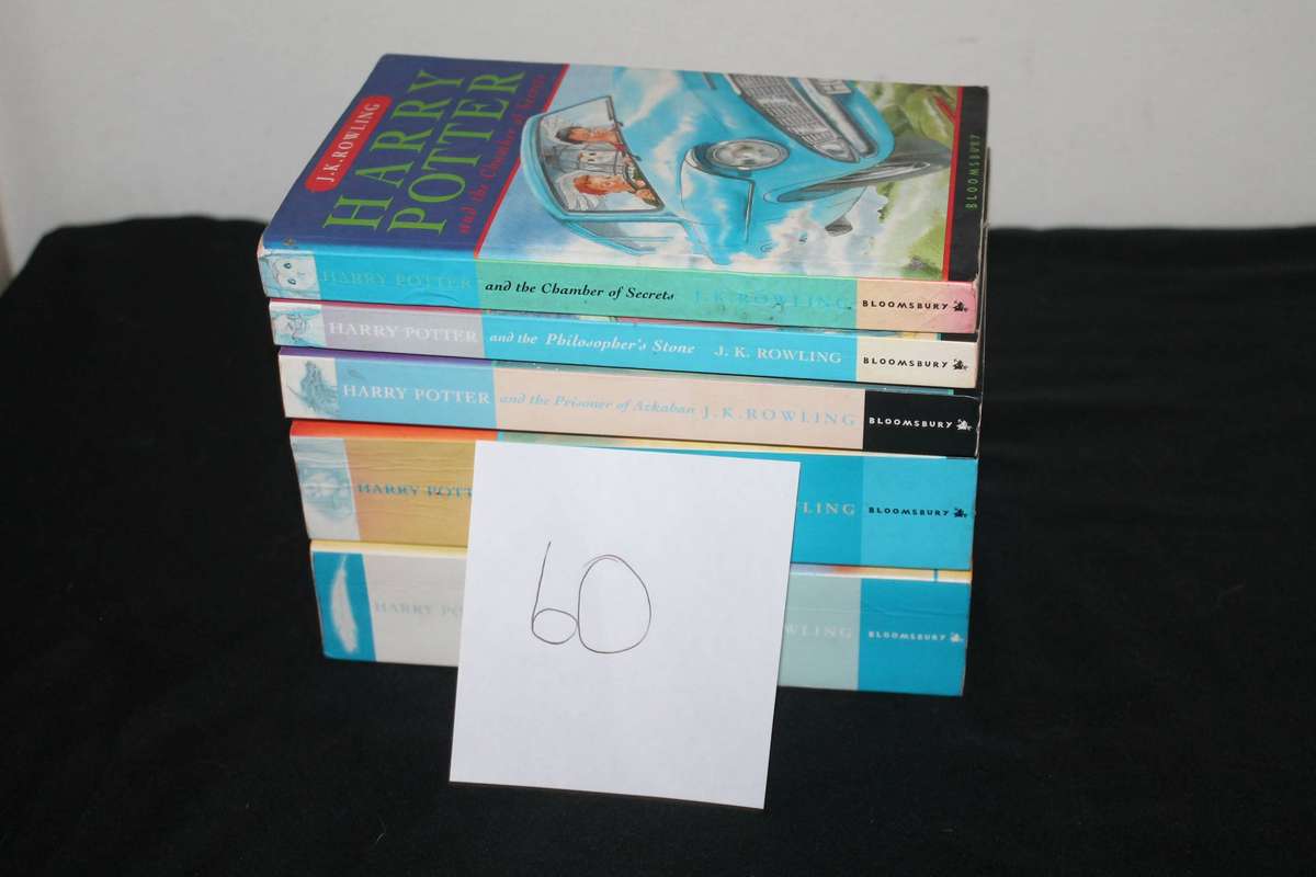 Harry Potter Lot 60  5 Books
