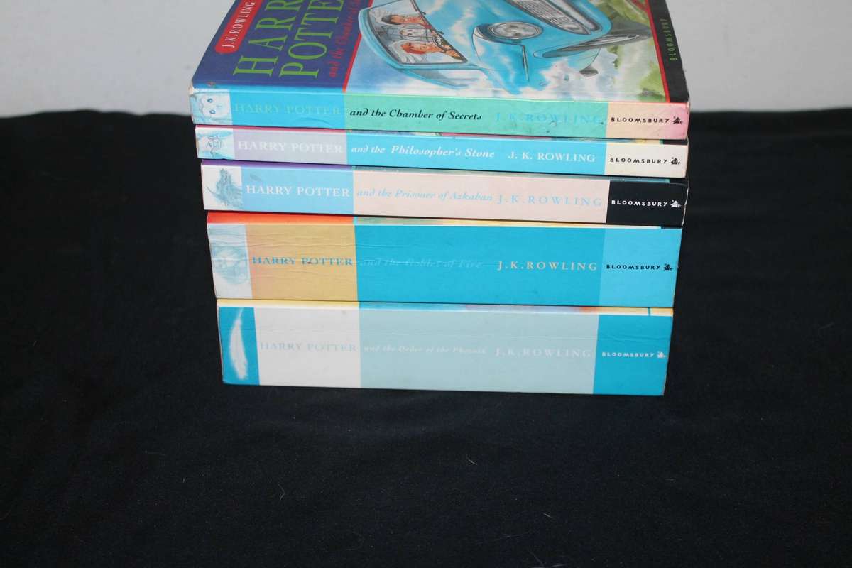 Harry Potter Lot 60  5 Books