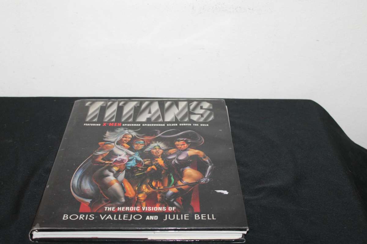 Titans Featuring X men Spiderman Spiderwoman Hulk Silver Surfer