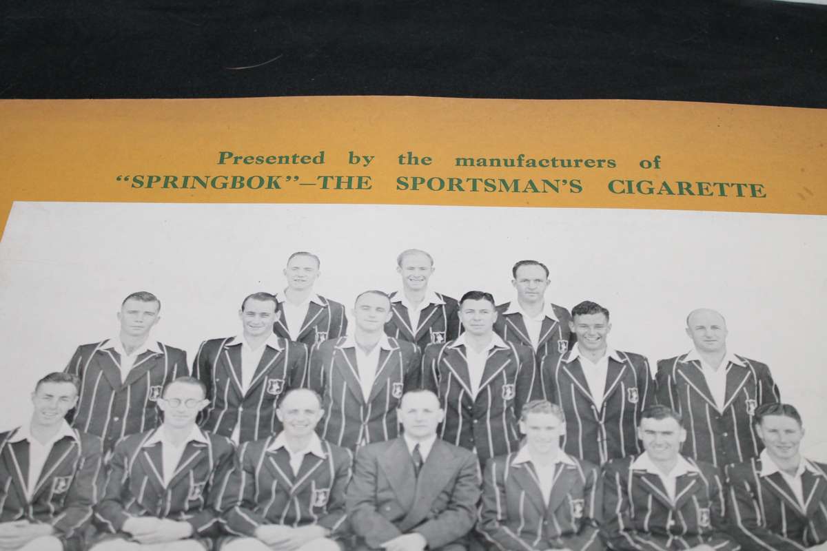 Springbok Cricket Touring Team Australia 1952-1953 On Board