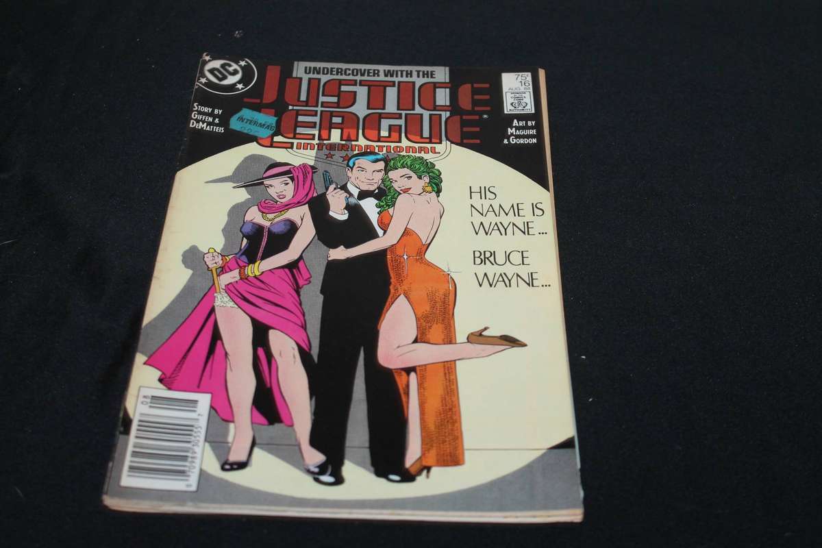 Justice League International  Aug 88