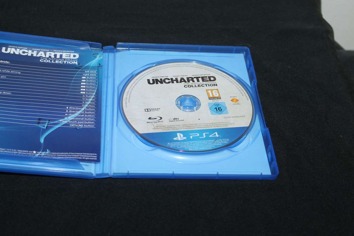 PS 4 uncharted The Nathan Drake Collection