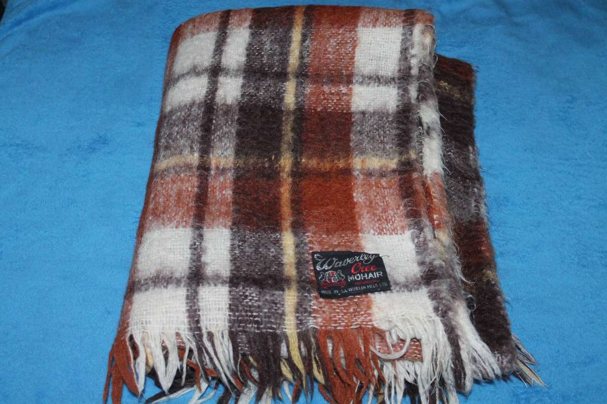 Mohair Knee Blanket