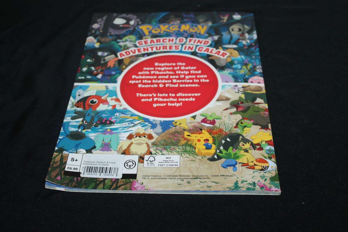 Pokémon Search & Find Book