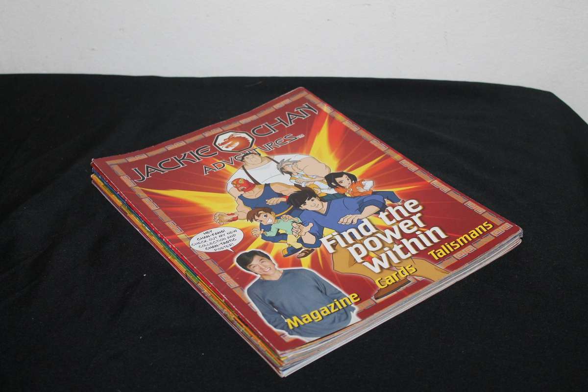 9 Jackie Chan Comics in Metal Box