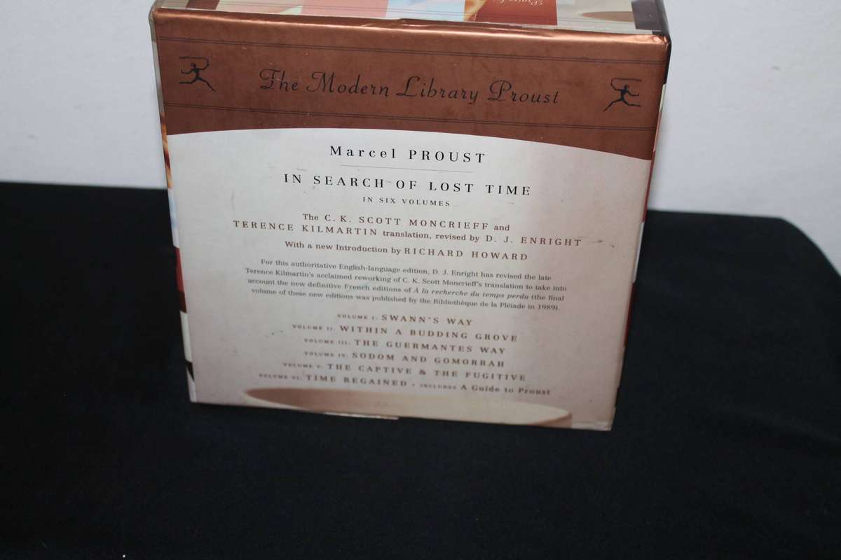 Marcel Proust In Search f Lost Time Boxed Set 6 Volumes