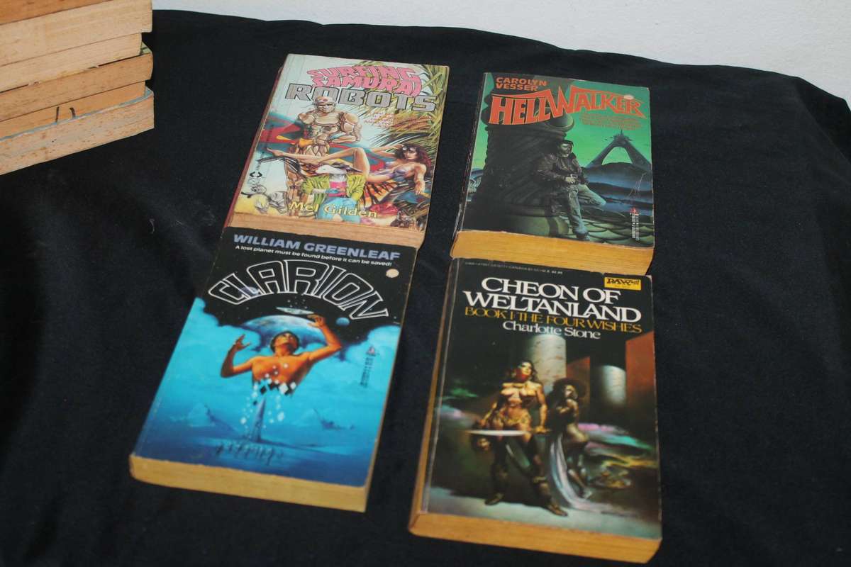 10 Assorted Sci-Fi Books Lot 2