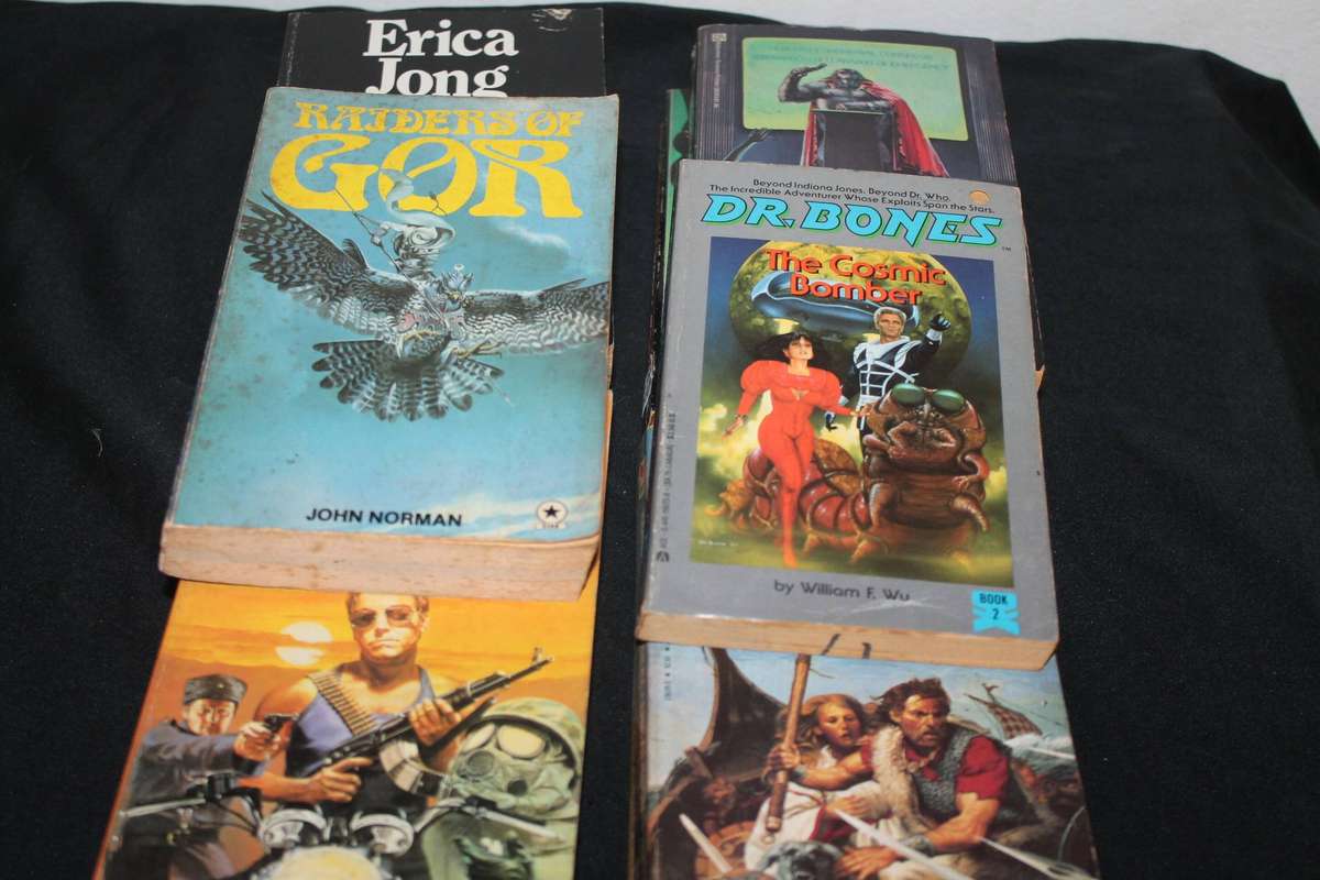 10 Assorted Sci-Fi Books Lot 2
