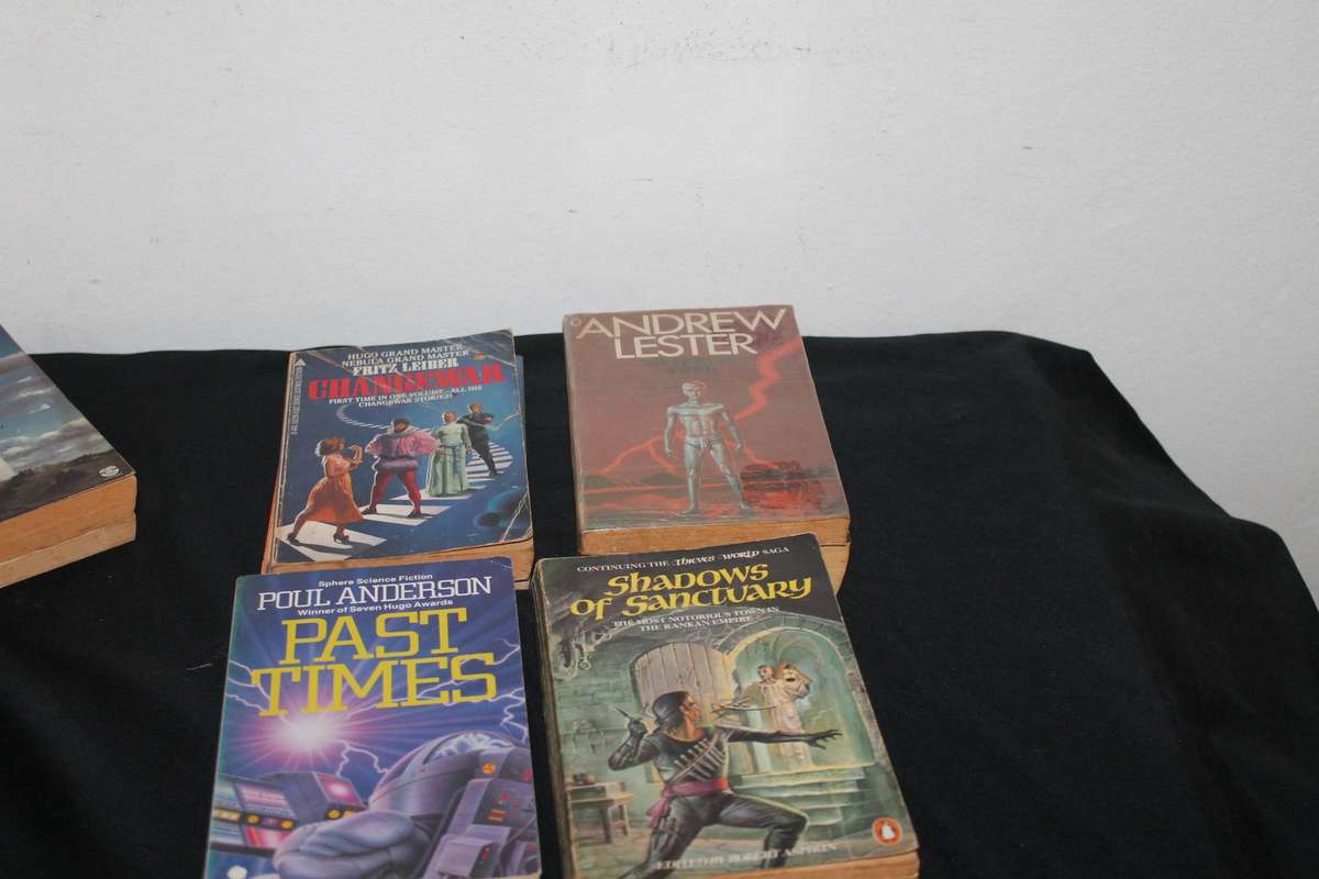 10 Assorted Sci-Fi Books Lot 3