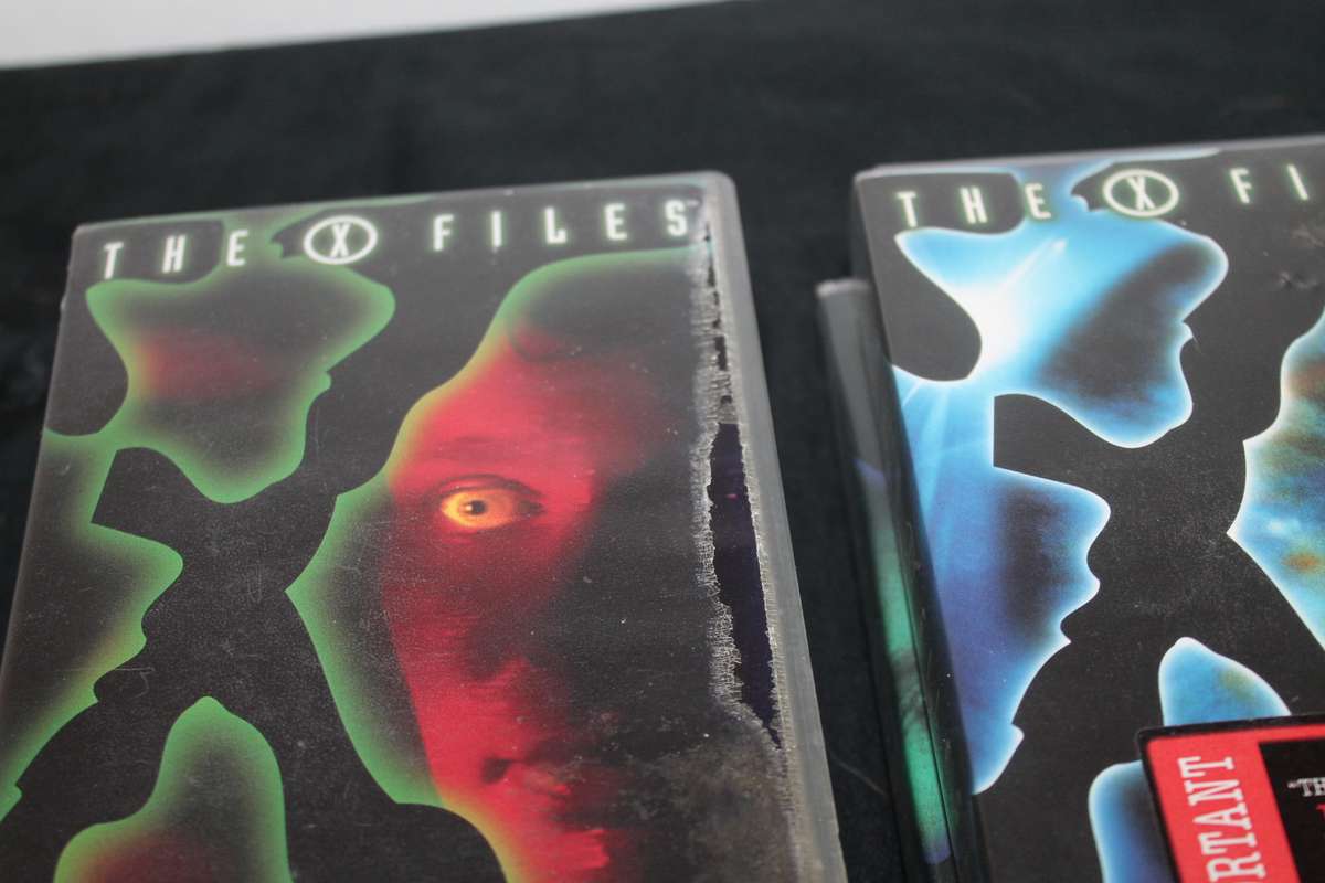 6 X Files VHS Cassette's