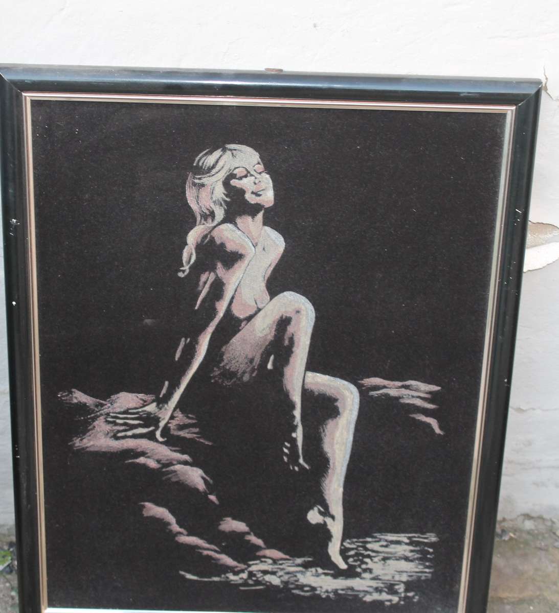 Vintage Velvet Painting