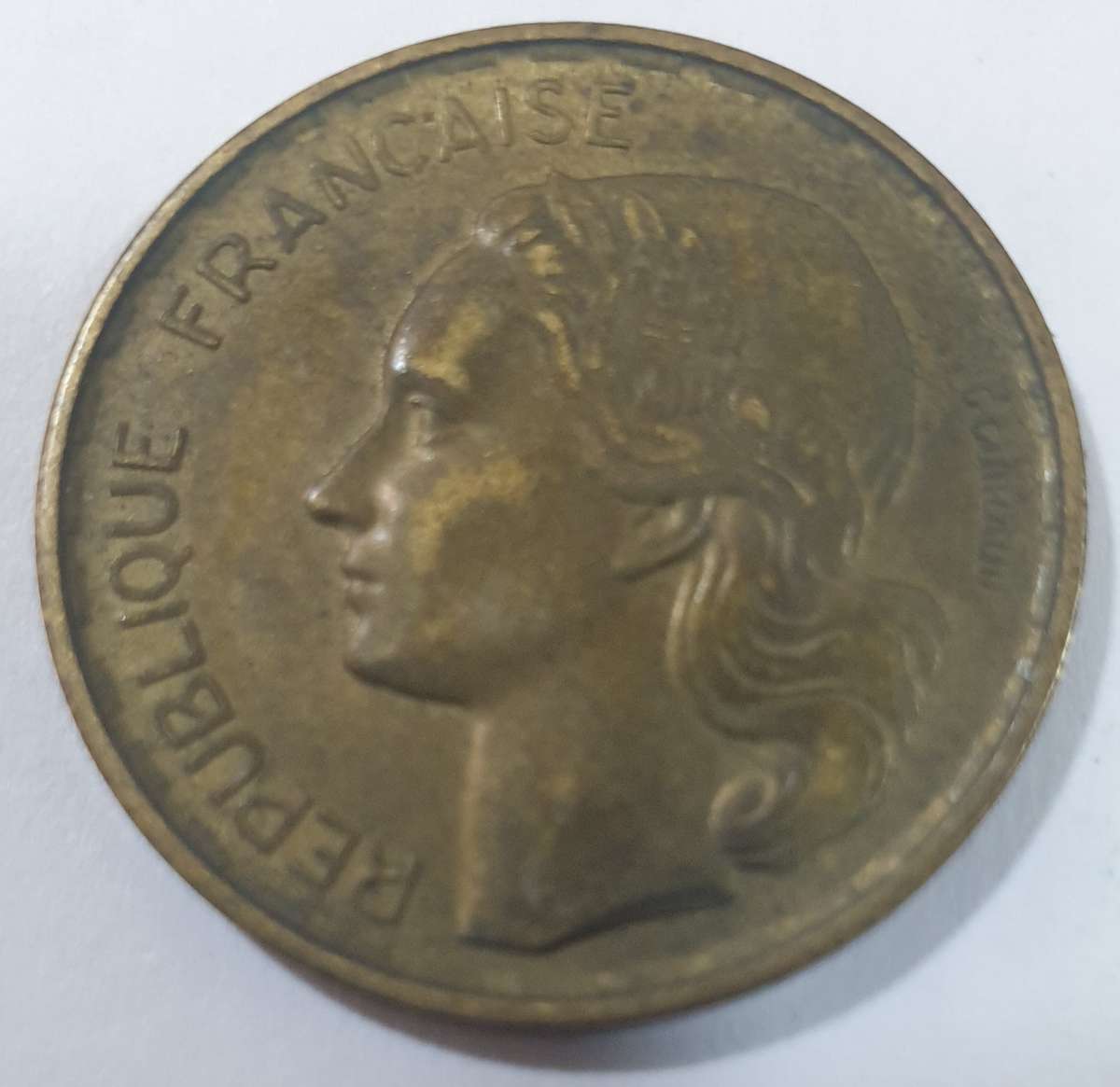 HIGH GRADE 1953 FRANCE 20 Francs -Fourth Republic Coin @@ R1 No reserve