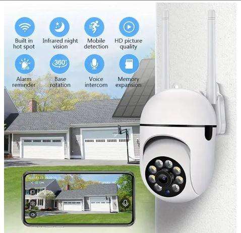 JOOAN 2-Way Audio Wireless Security Camera + 10m USB power cable