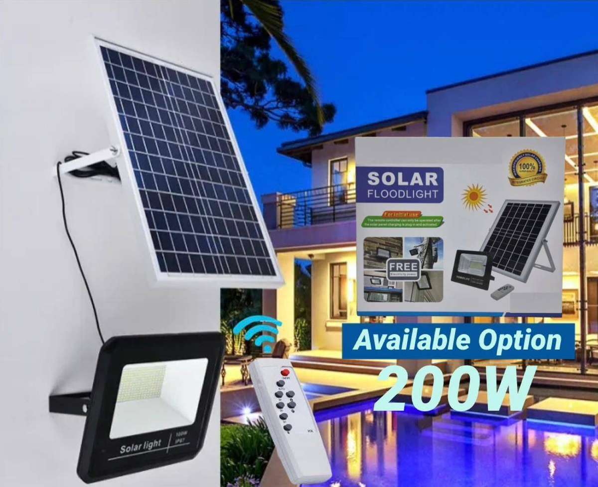 200W Solar LED Light