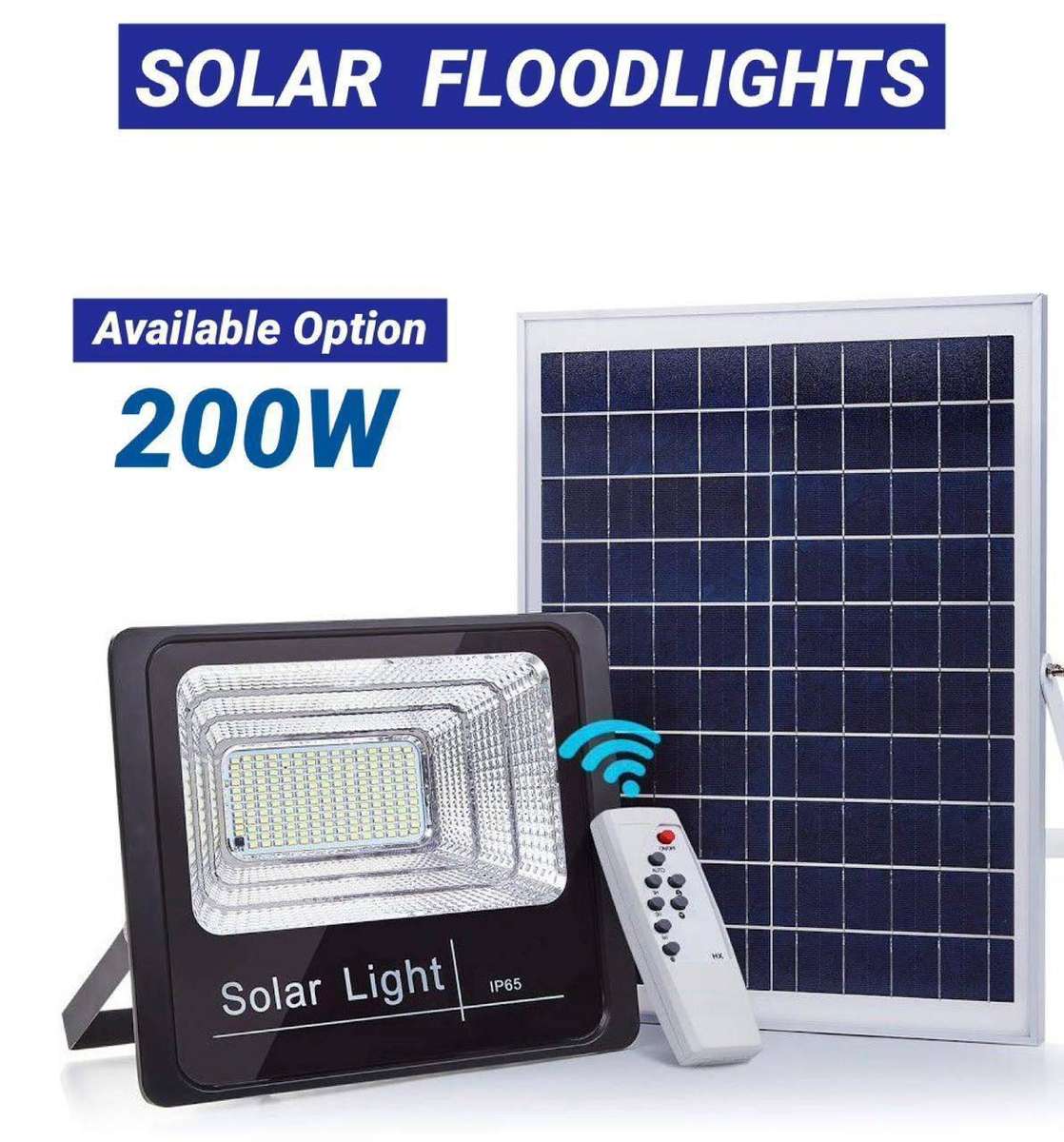 200W Solar LED Light