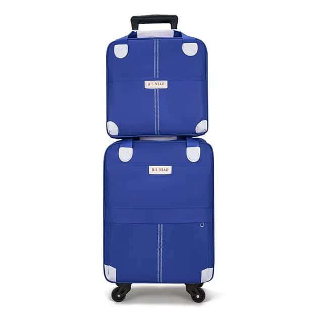 Wheeled Oxford Cloth Luggage, Hand Washable - Multipurpose Suitcase Set