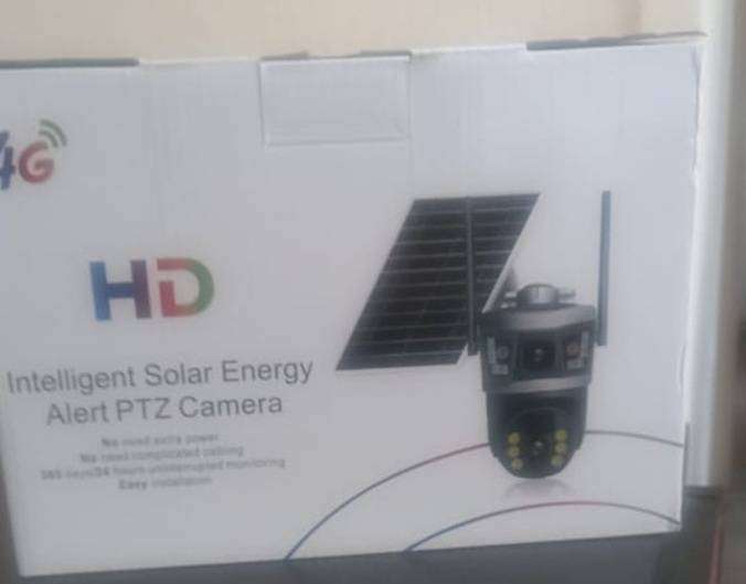 4G Outdoor Solar Camera with Dual Lens - V380 Pro App