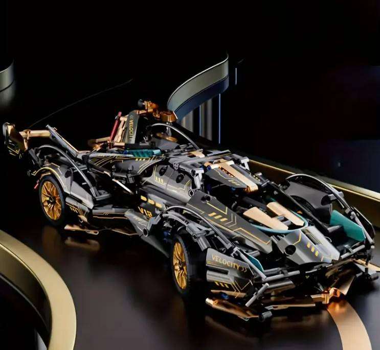 Sport Racing Car Building Block Set for Adults