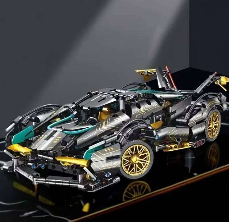 Sport Racing Car Building Block Set for Adults