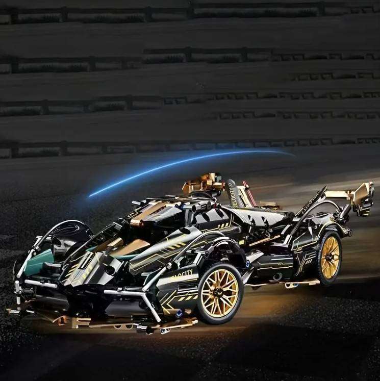 Sport Racing Car Building Block Set for Adults