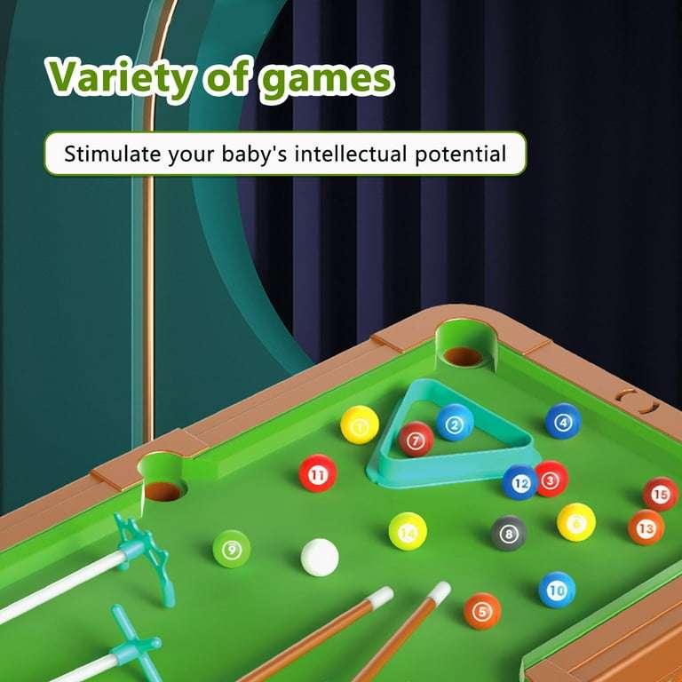 6-in-1 Multi Game Table for Kids