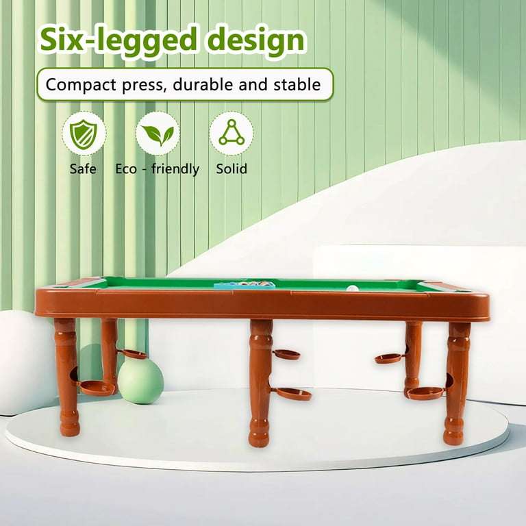6-in-1 Multi Game Table for Kids