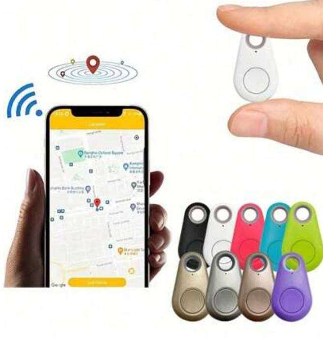 Smart Key Holder/Gps Tracker Anti-lost Tag - White