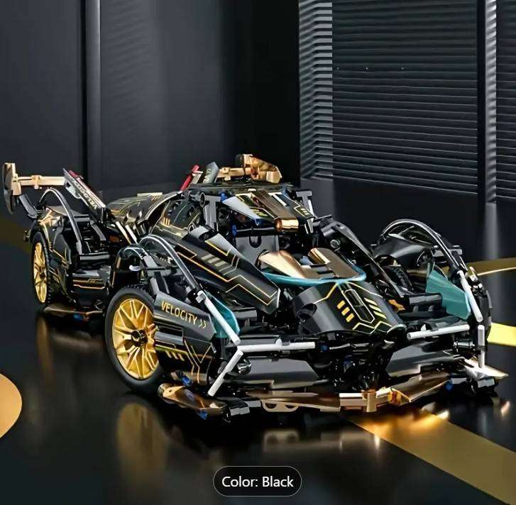Limited Edition Super Sports Car Building Kit