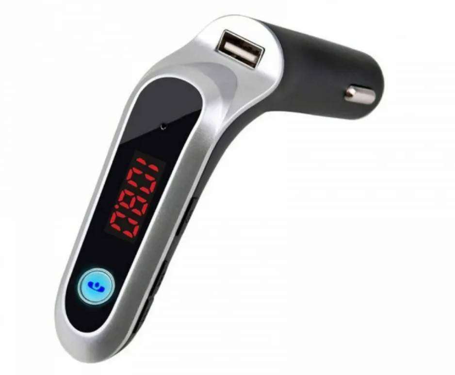 Bluetooth Receiver Car Kit with Mic/TF Card/USB Drive/AUX Play for Android Phones