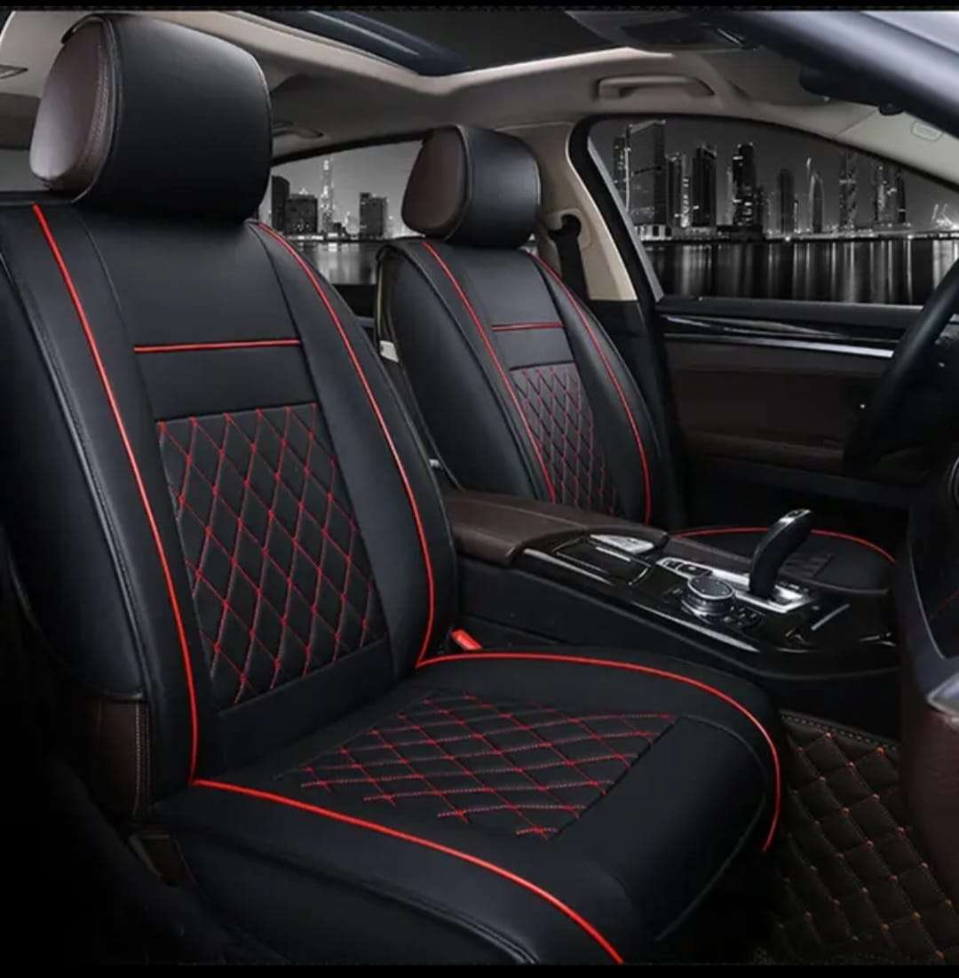 Universal PU Leather Car Seat Covers Set