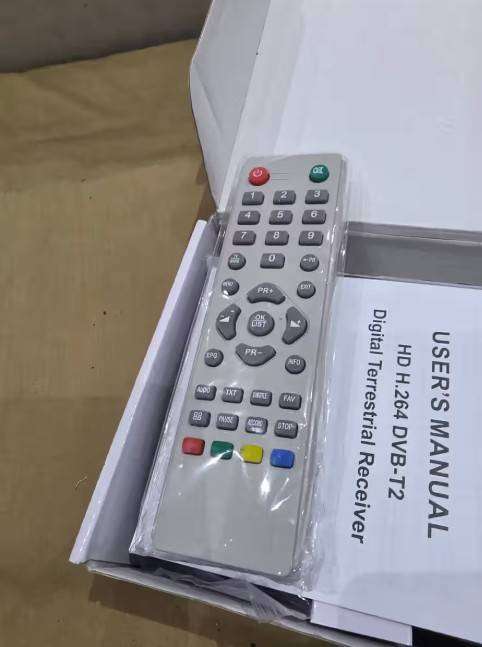 1080P Full HD Dvb T2 Tv Box - HD Mpeg Scart Dvb With Remote