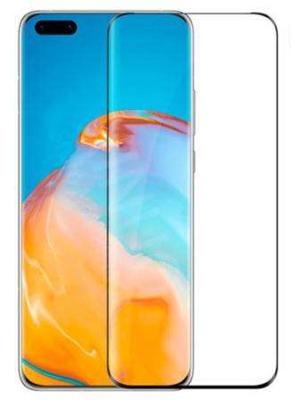 Huawei P40 Lite 5G - Black - Full Cover  Glass Protector
