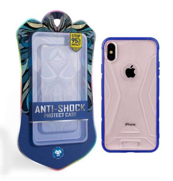 IPhone 8 Anti Shock Protective Cover - Blue