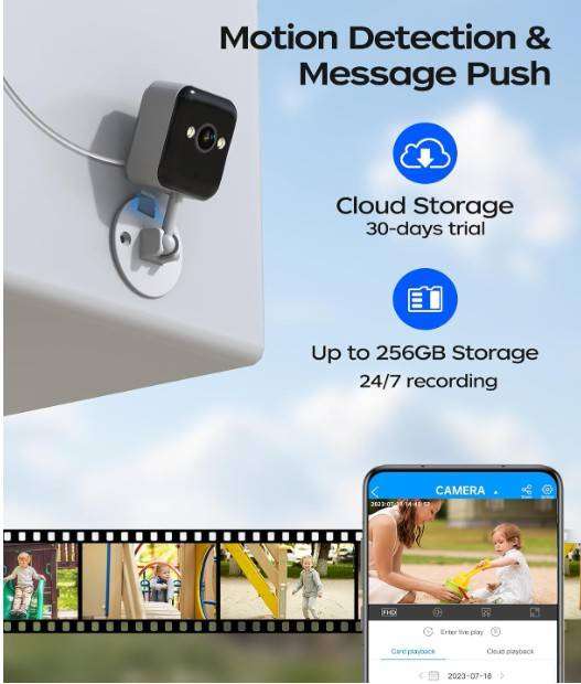 JOOAN 3MP Outdoor Security Camera