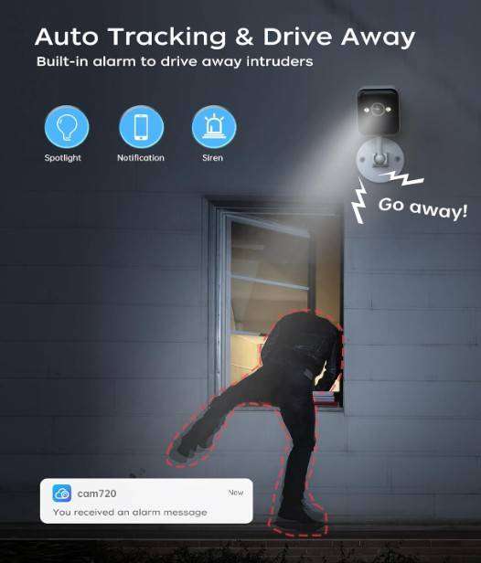 JOOAN 3MP Outdoor Security Camera