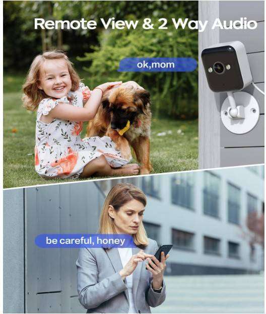 JOOAN 3MP Outdoor Security Camera